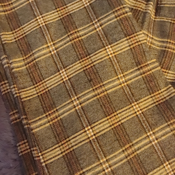 High Waisted Plaid Trousers - Picture 12 of 12